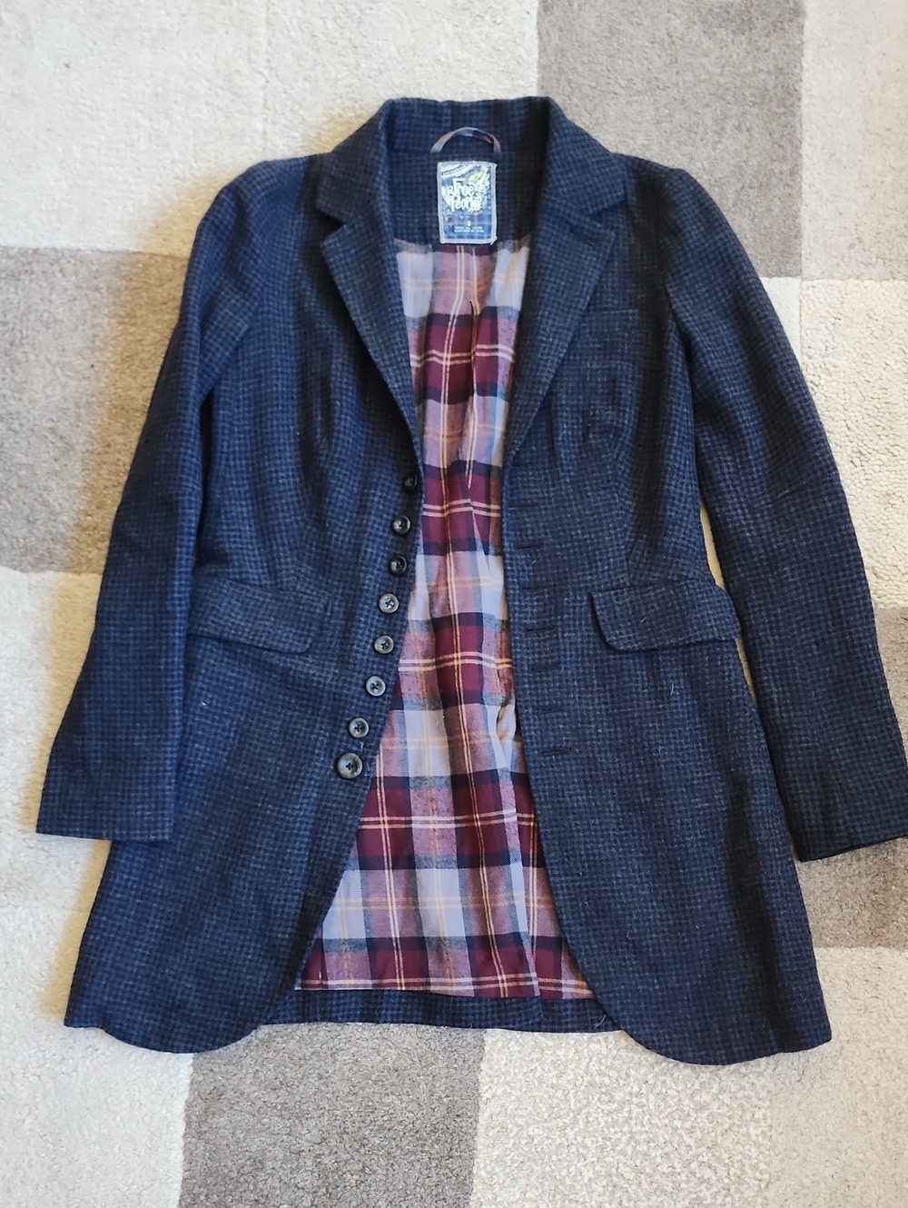 Free People Wool Blazer - Picture 1 of 7